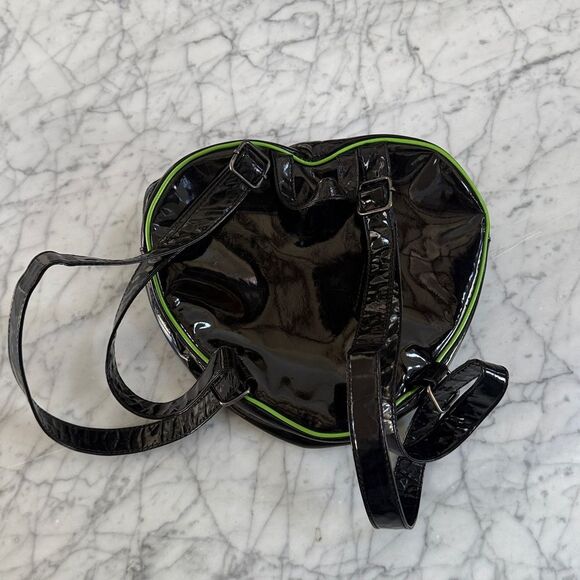 Rock Rebel Monsters Bride Frankenstein Heart Mini Backpack Patent Leather main image 5